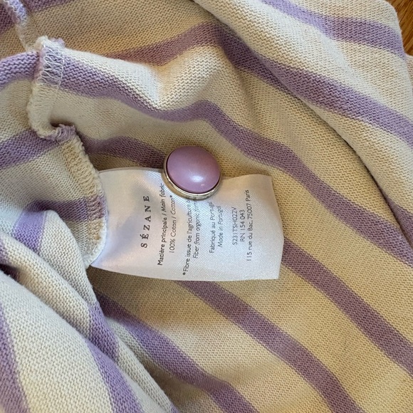 Sezane Colette Mariniere Top - Picture 7 of 7